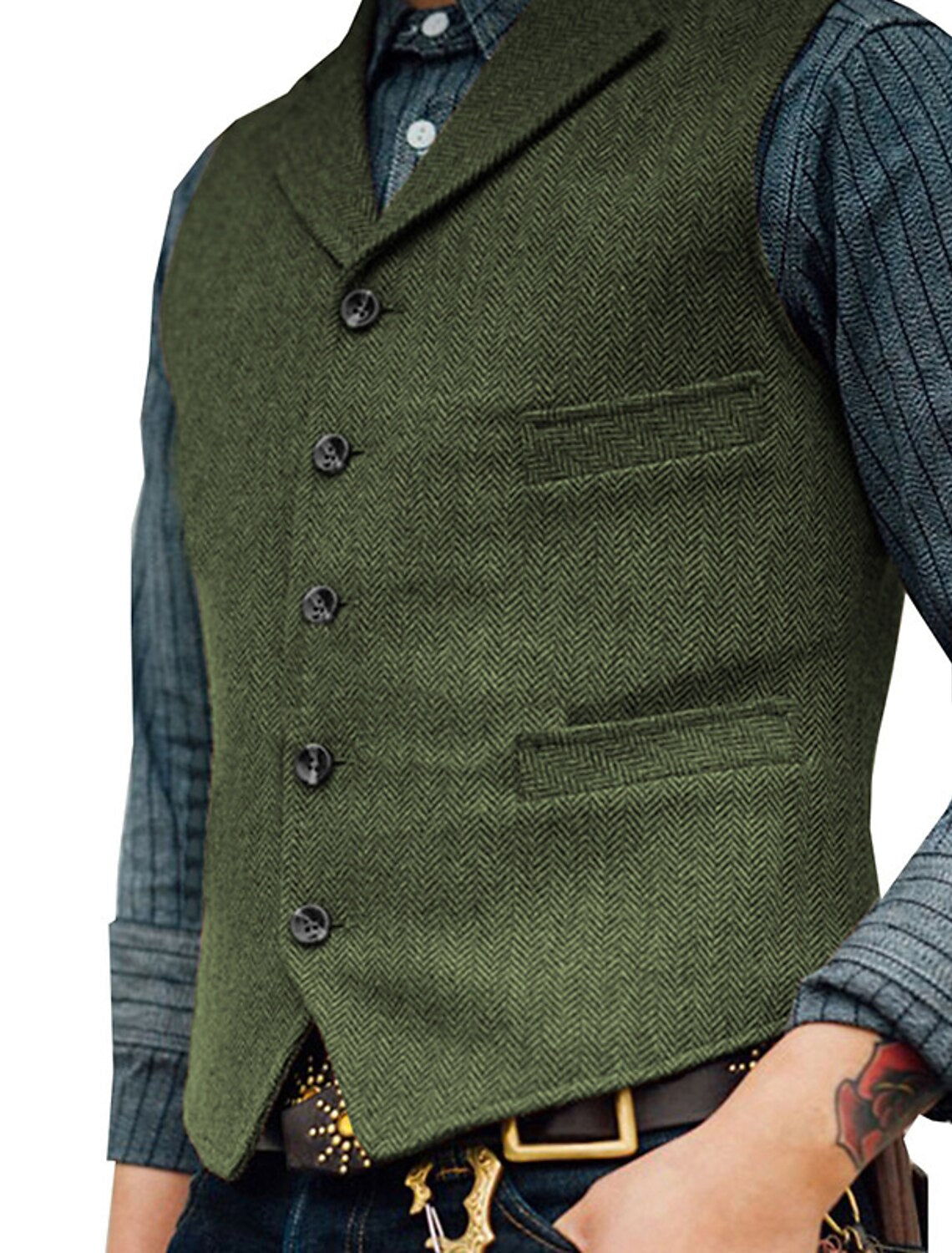 Vintage Gilet Voor Mannen