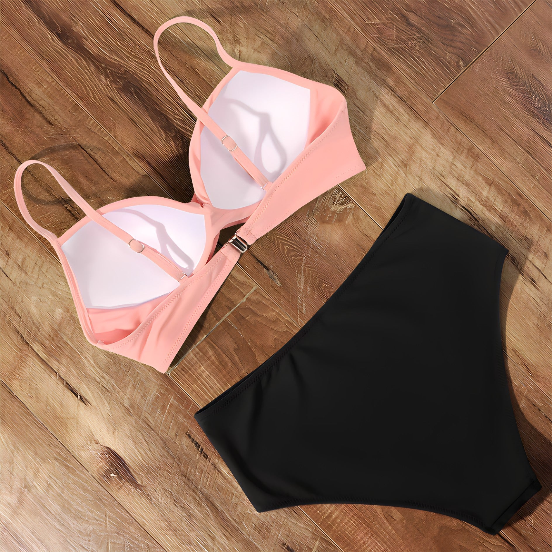 Stijlvolle Bikini Met Hoge Taille