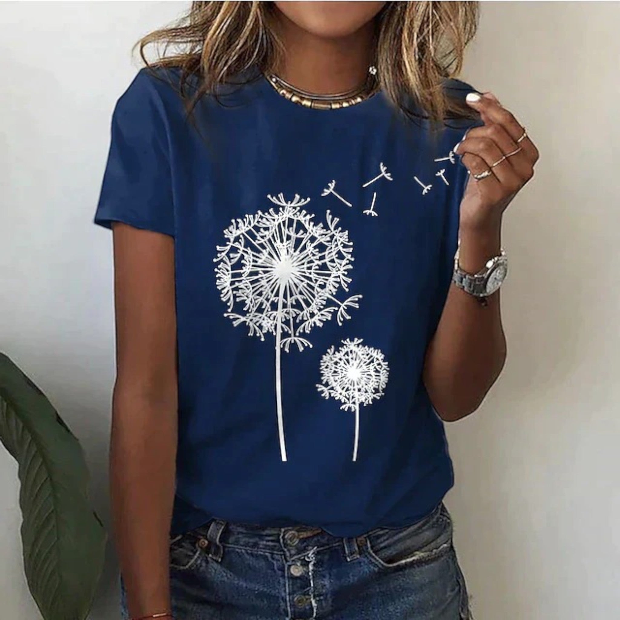Aurora | T-shirt Met Ronde Hals | Korte Mouwen