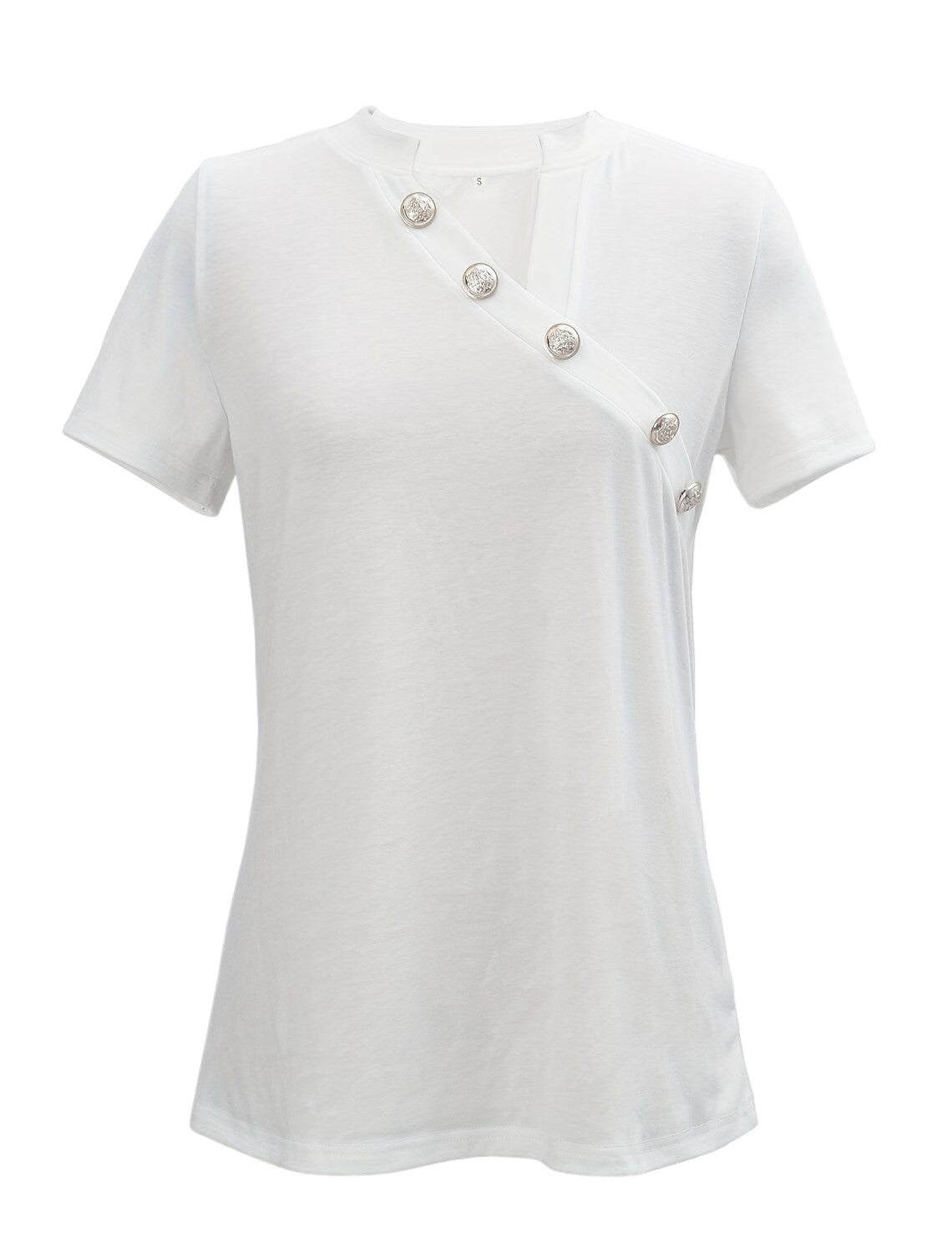 Casual Shirt Met Knopen