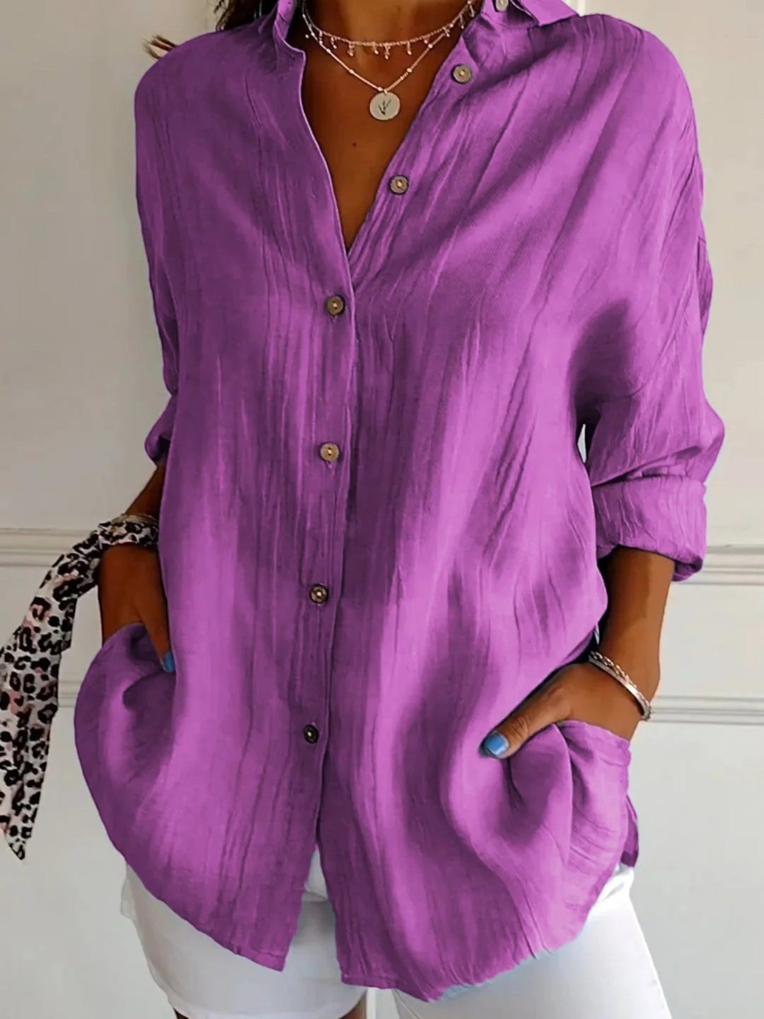 Leona | Zomershirt | Lange Mouwen