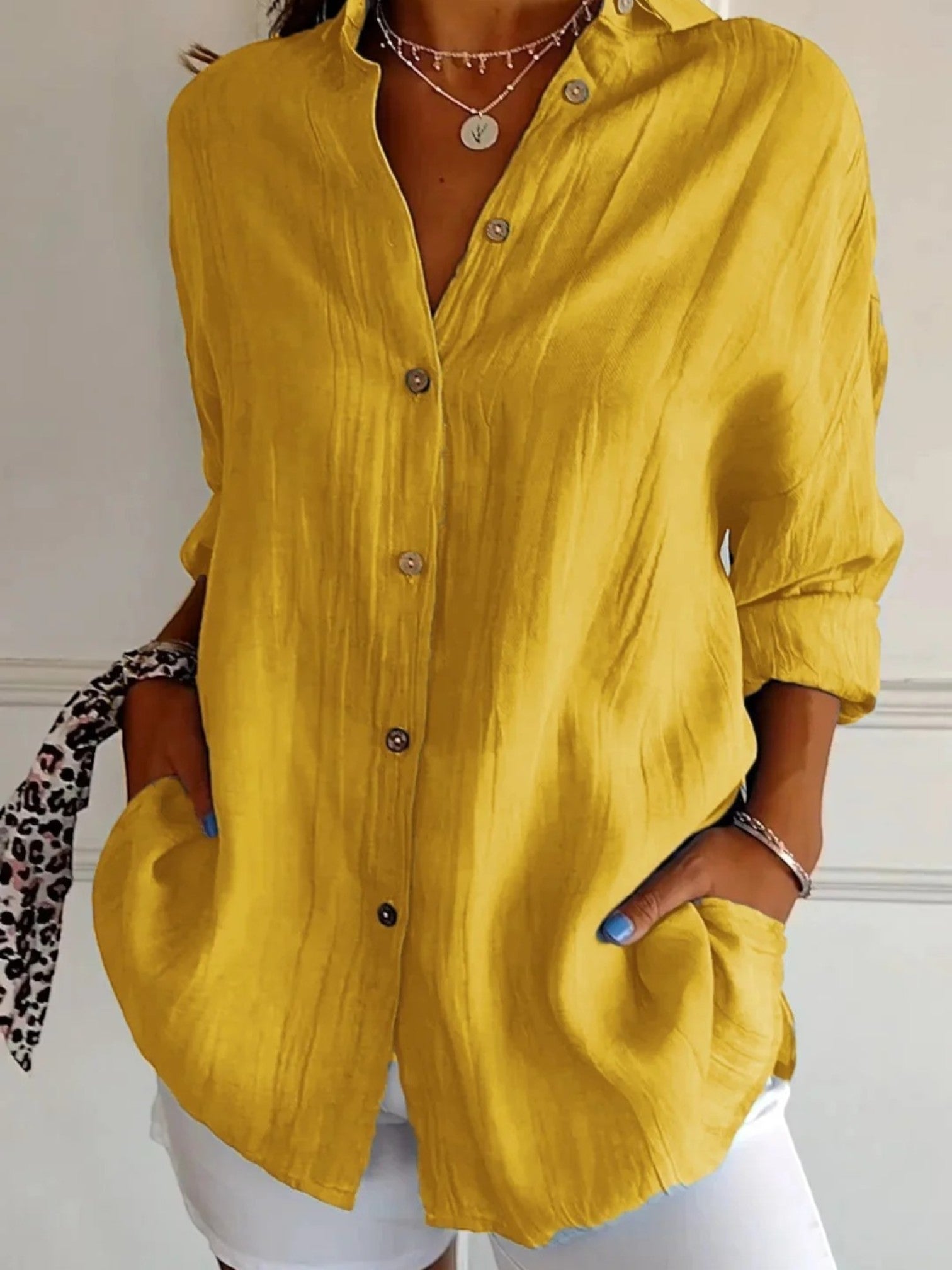 Leona | Zomershirt | Lange Mouwen