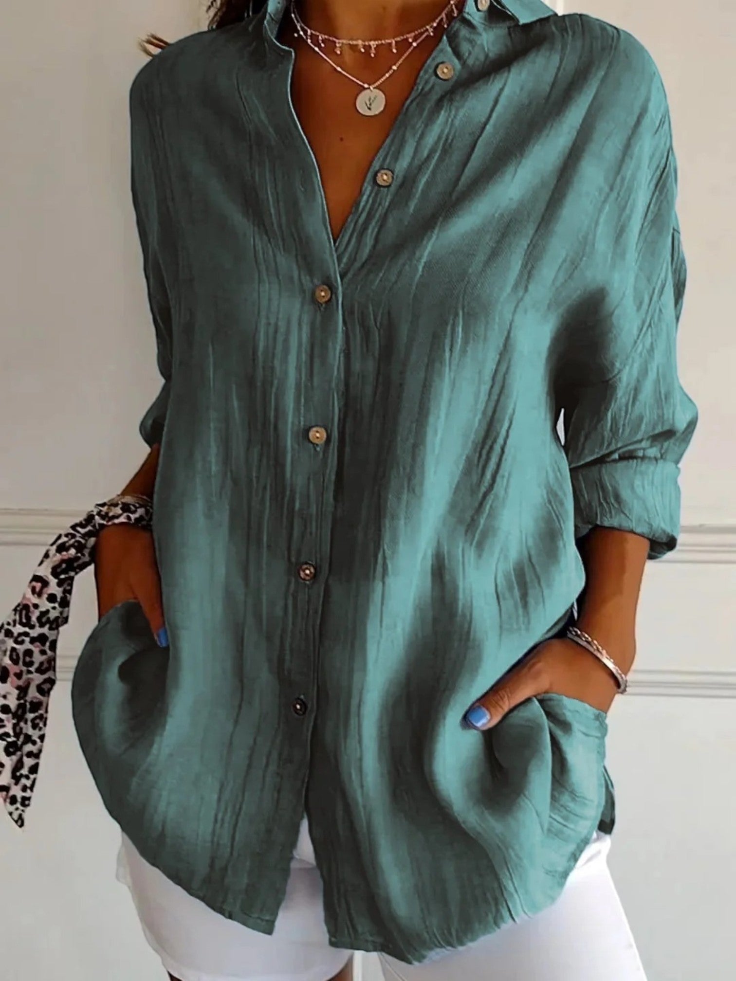 Leona | Zomershirt | Lange Mouwen