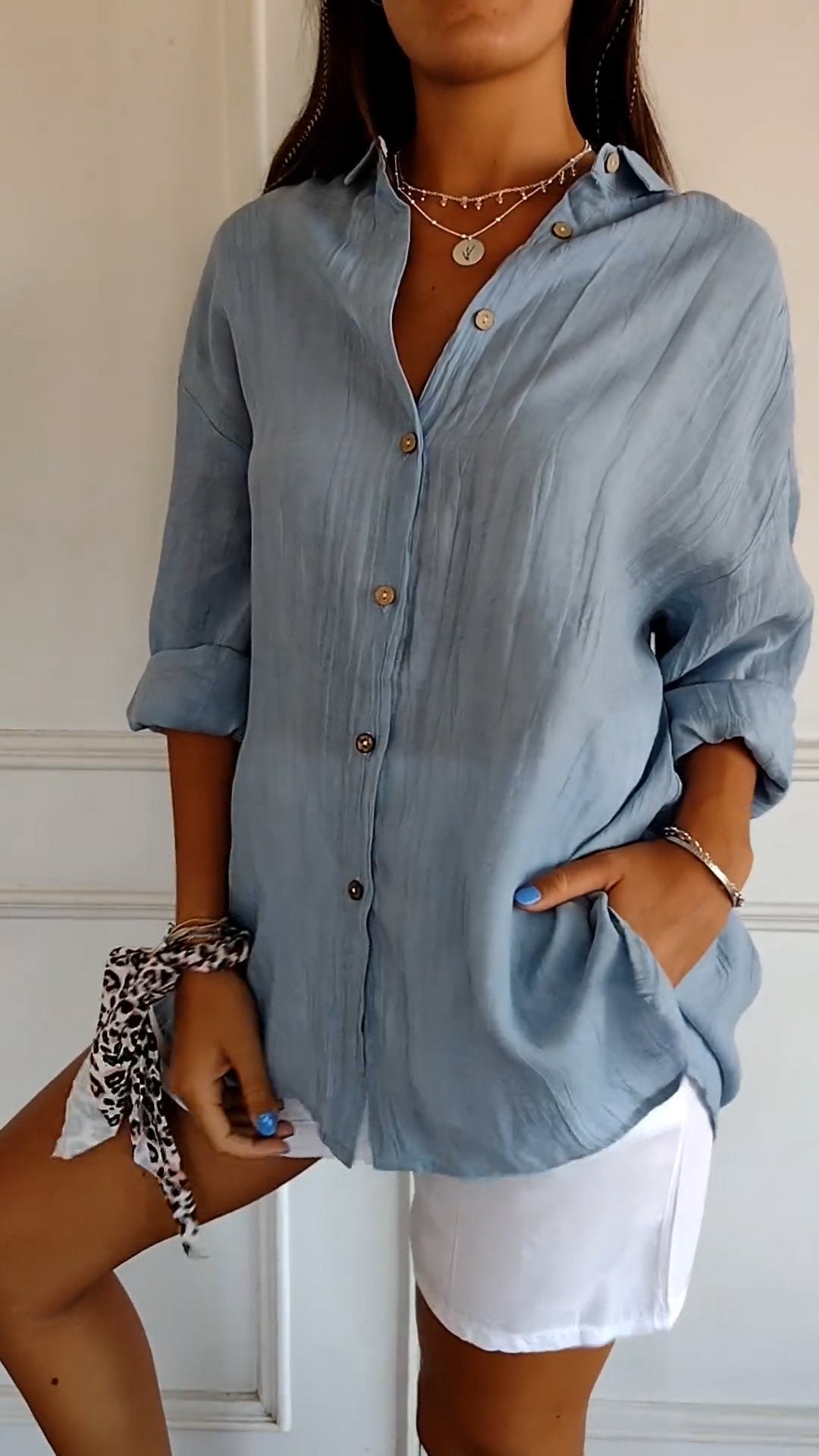 Mia - Elegante En Lichtgewicht Dames Blouse