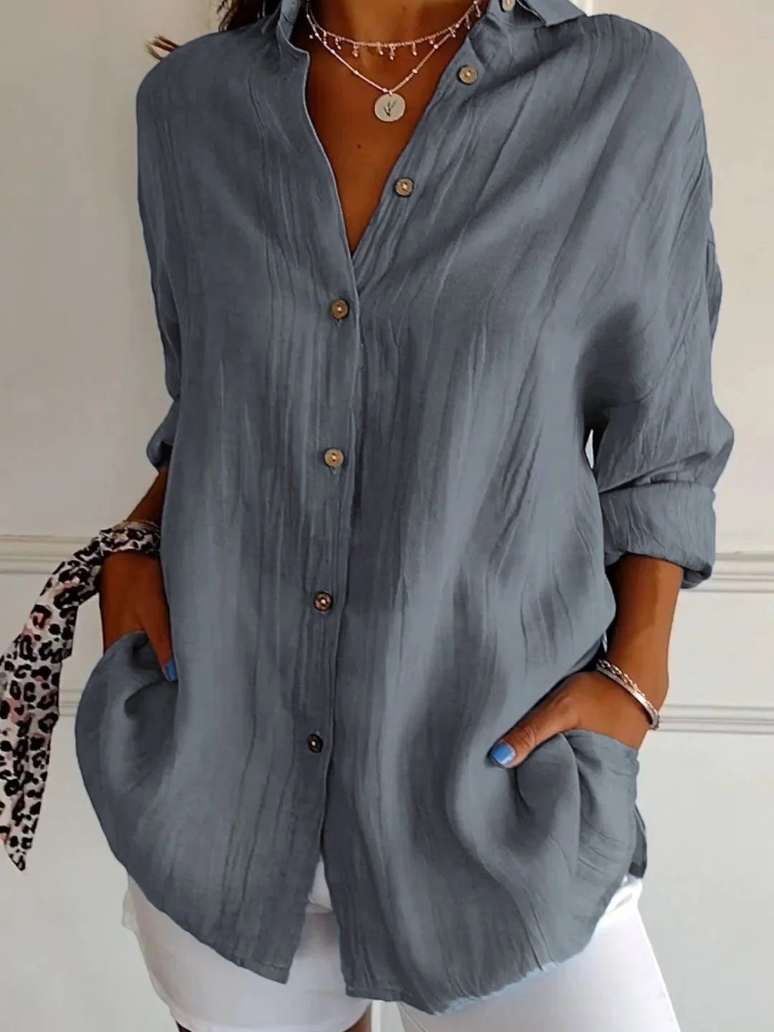 Leona | Zomershirt | Lange Mouwen