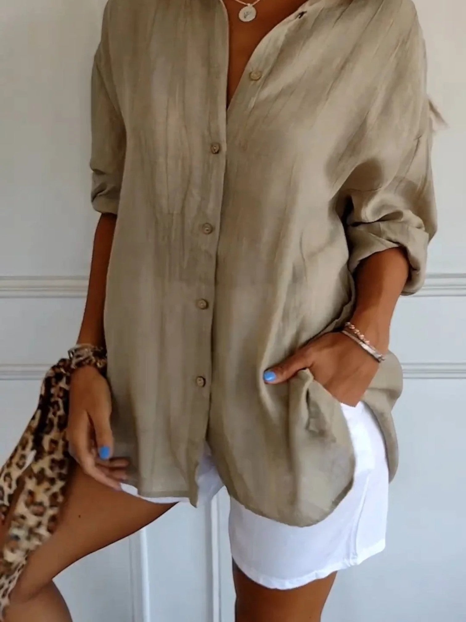 Leona | Zomershirt | Lange Mouwen