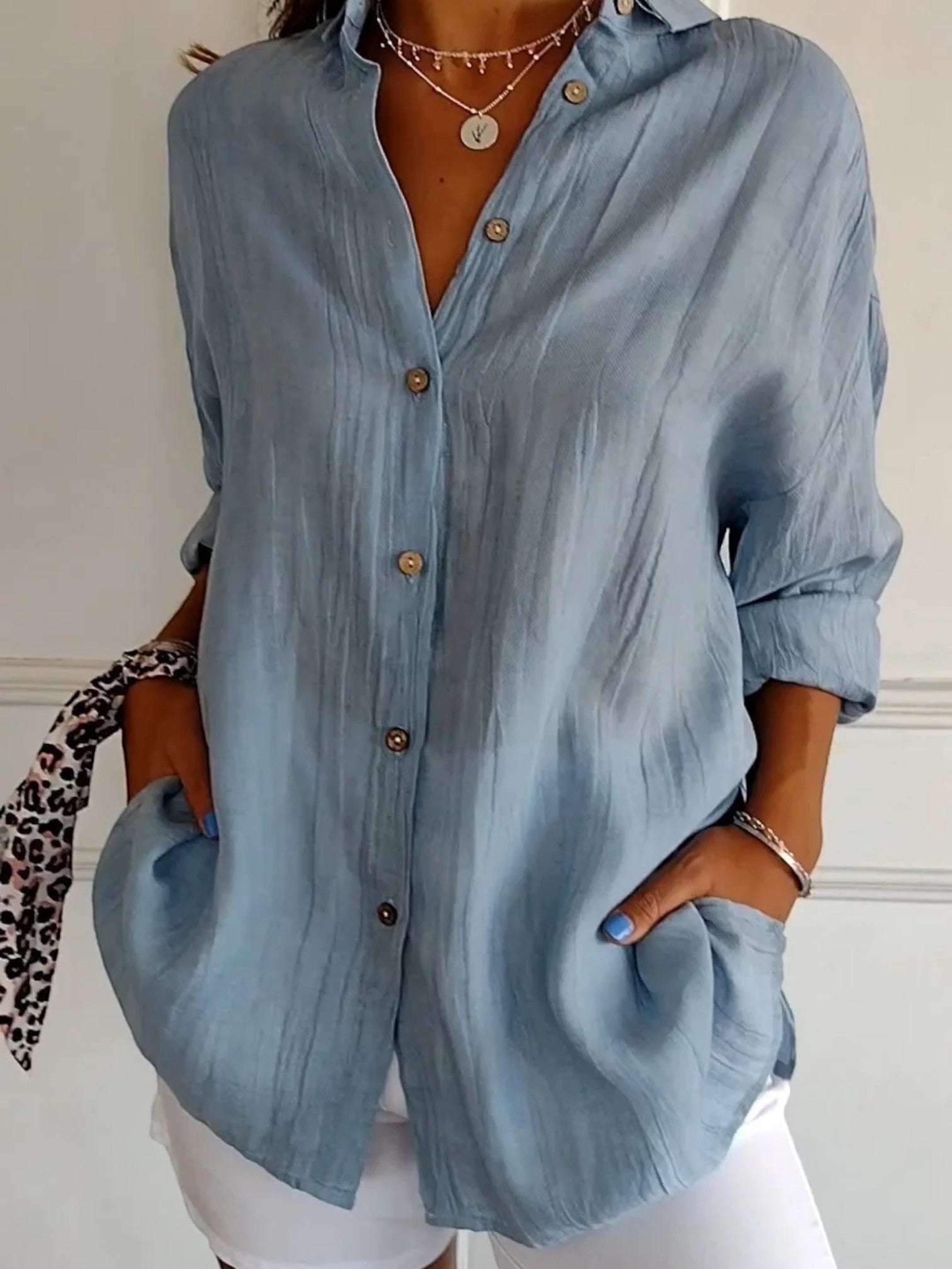 Leona | Zomershirt | Lange Mouwen