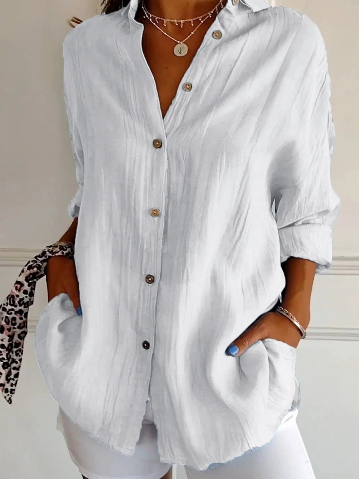 Leona | Zomershirt | Lange Mouwen