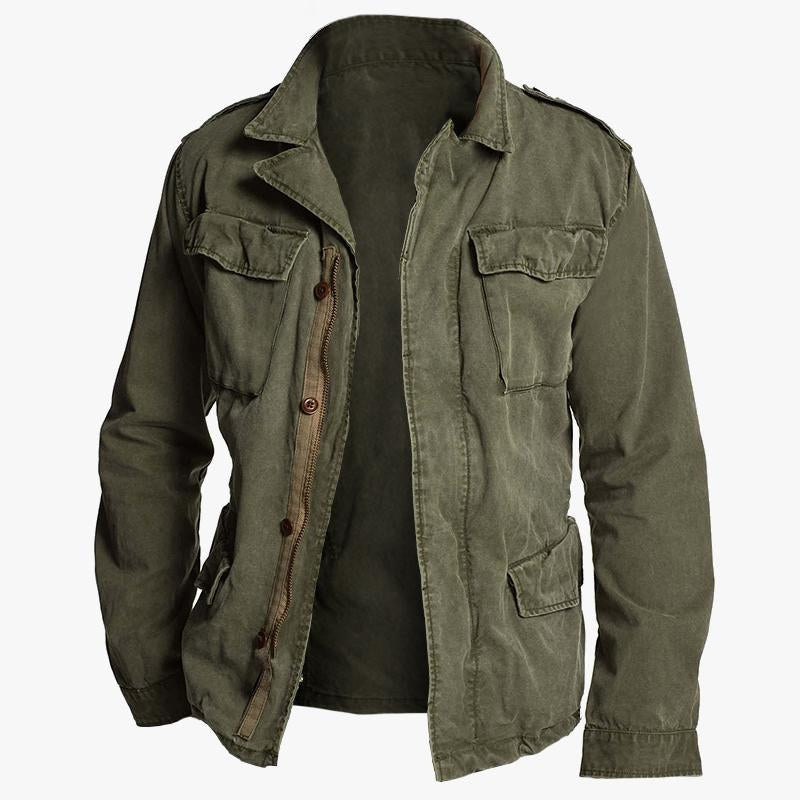 Vinatge Casual Field Jas Voor Heren - Blends