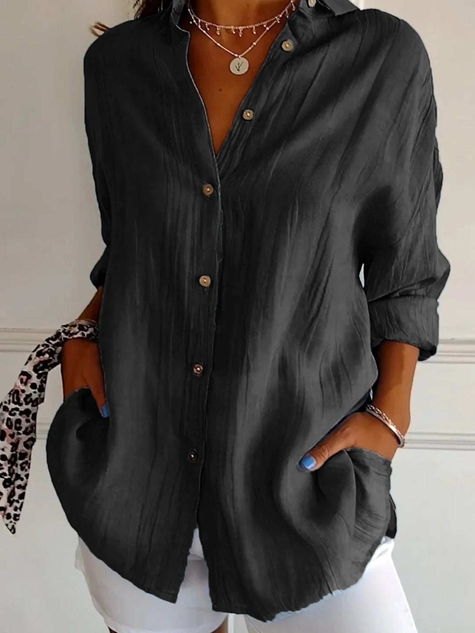 Leona | Zomershirt | Lange Mouwen
