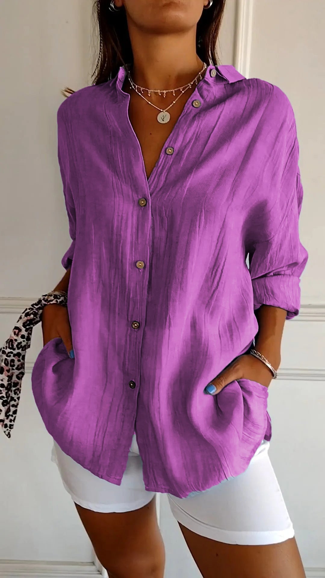 Mia - Elegante En Lichtgewicht Dames Blouse