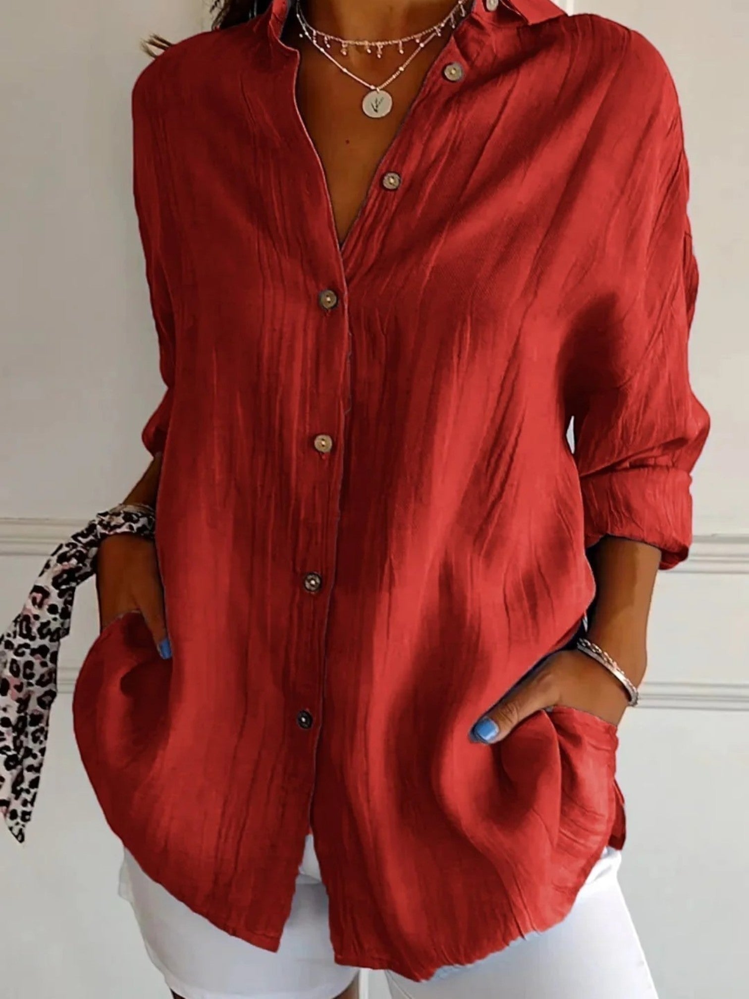 Leona | Zomershirt | Lange Mouwen