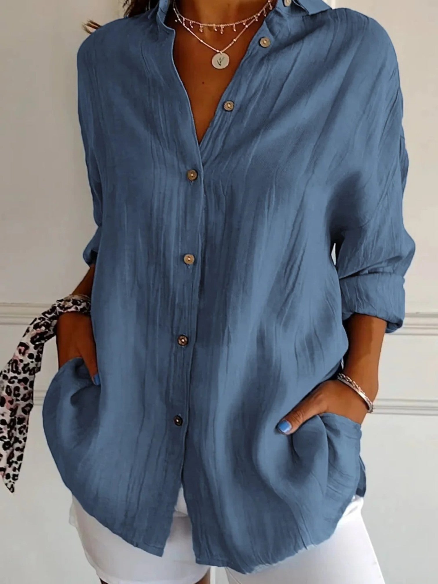 Leona | Zomershirt | Lange Mouwen