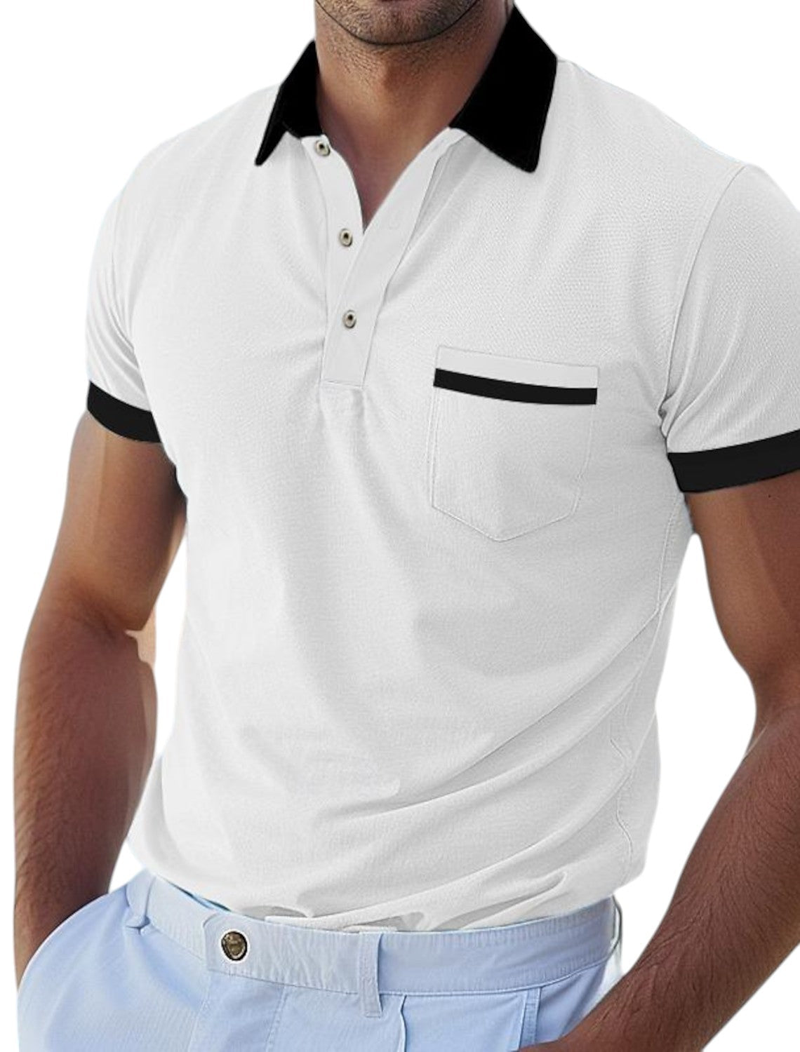 Pique - Polo Shirt voor Heren
