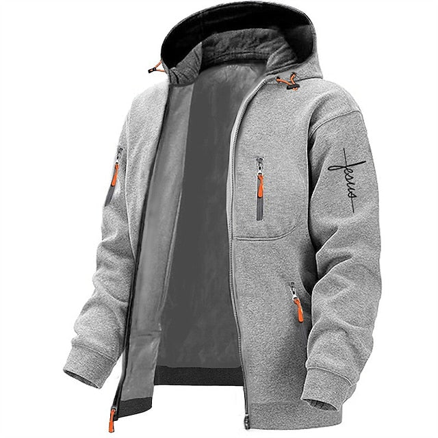 Casual Fleece Vest Met Capuchon