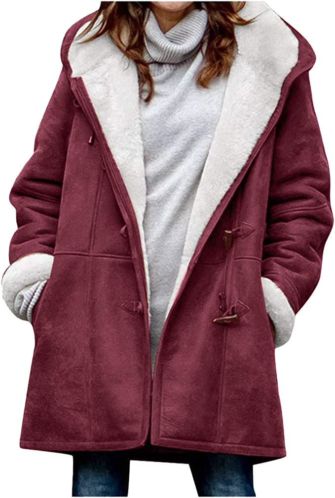 Winterjas Met Bontvoering Voor Dames
