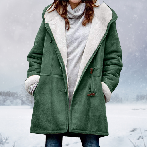 Winterjas Met Bontvoering Voor Dames