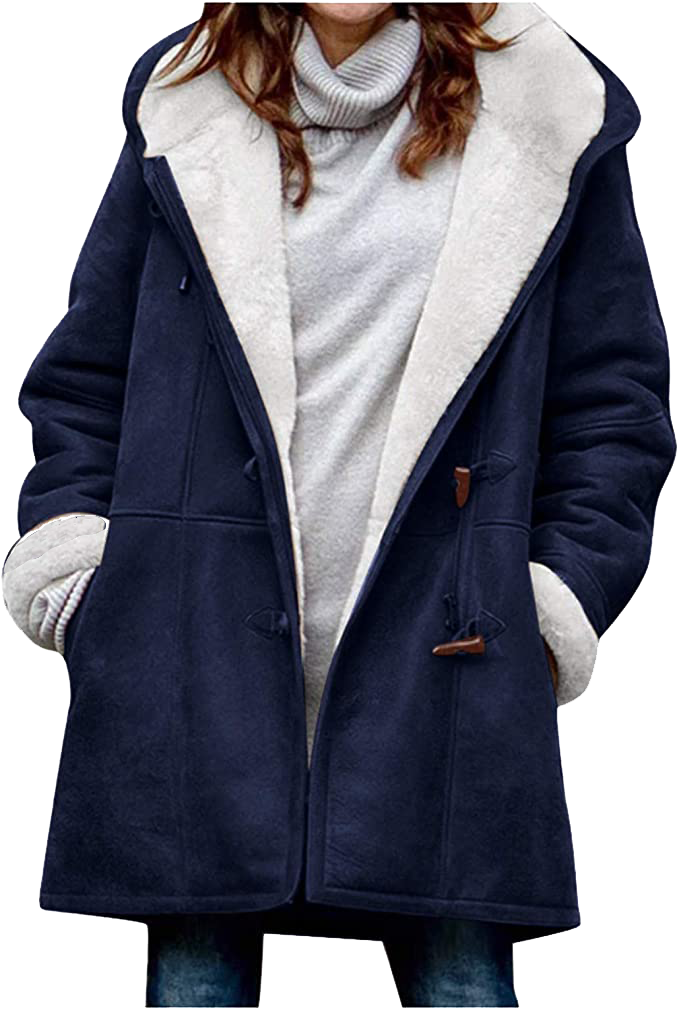 Winterjas Met Bontvoering Voor Dames