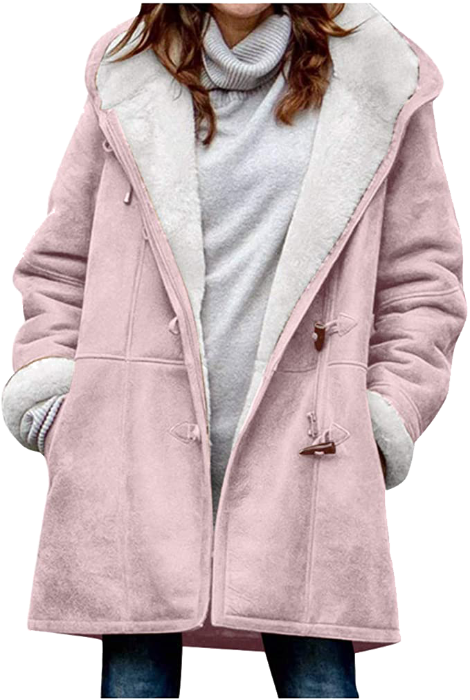 Winterjas Met Bontvoering Voor Dames