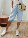 Korte Linnen Zomer Broek Dames