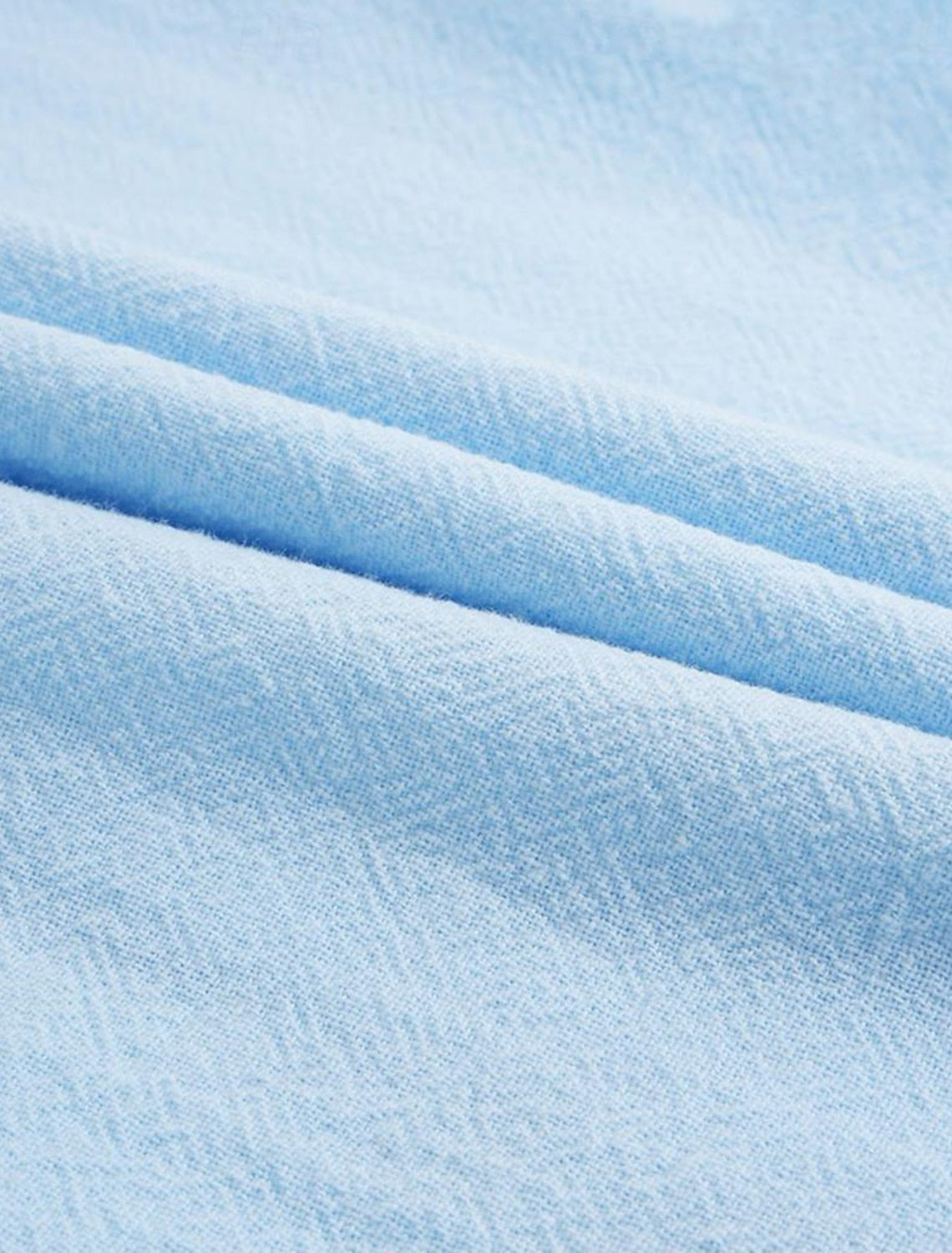 Linnen Overhemd Voor Mannen in Effen Kleuren