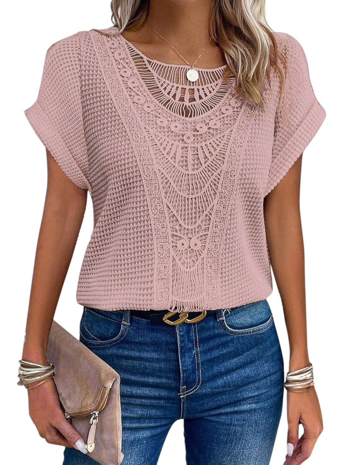 Stijlvolle Zomer Top In Effen Kleuren
