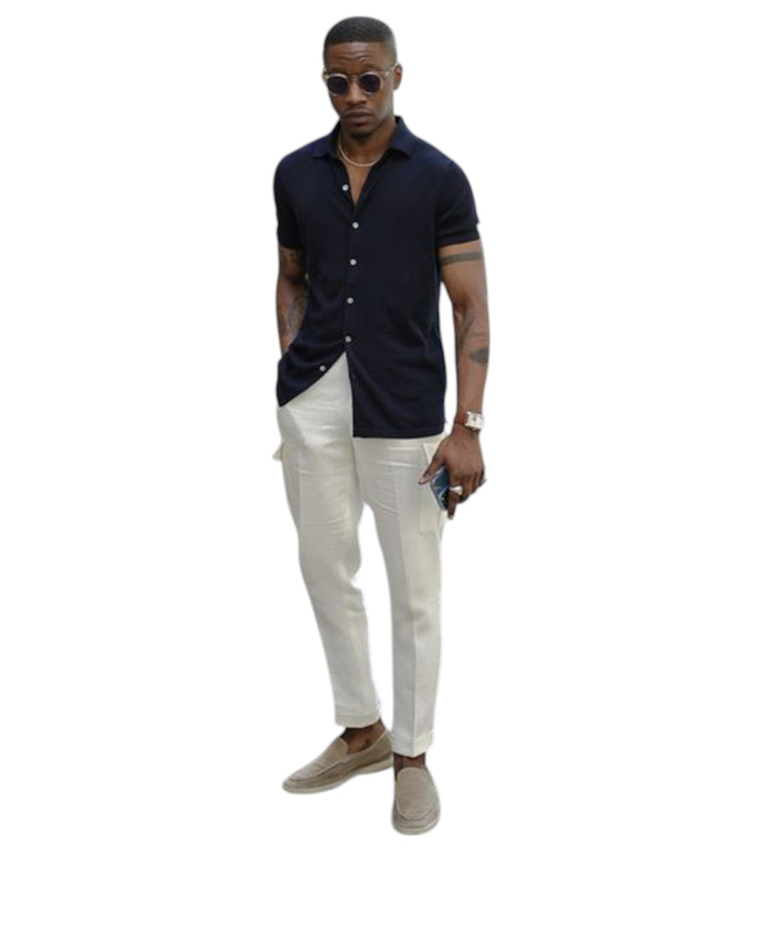 HUGO - Suede Loafers In Effen Kleuren