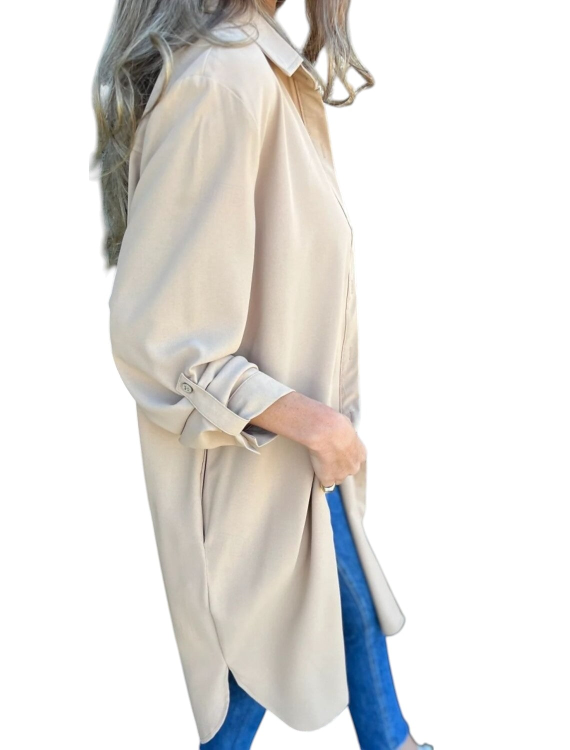 Stijlvol Lange Dames Blouse