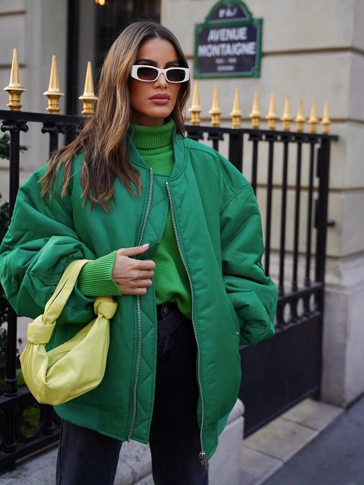 Casual Bomberjack Met Voorzakken | Oversized