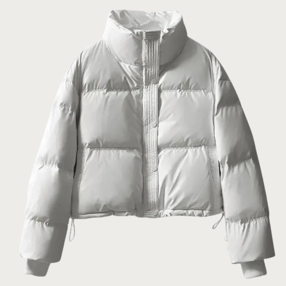 Leren Puffer Winterjas Voor Dames - Marie
