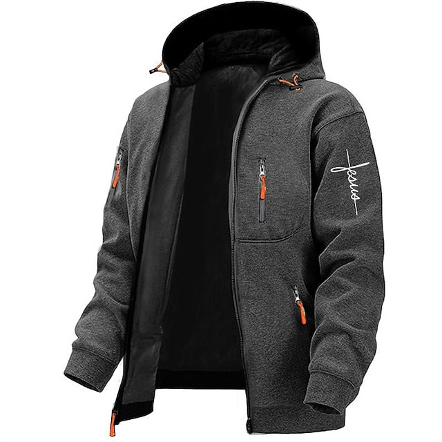Casual Fleece Vest Met Capuchon