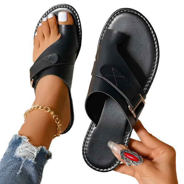 Senna - Leren Dames Slippers