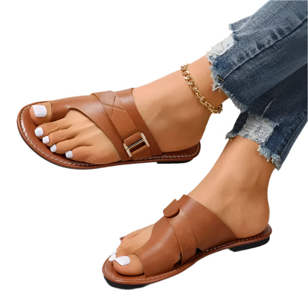 Senna - Leren Dames Slippers