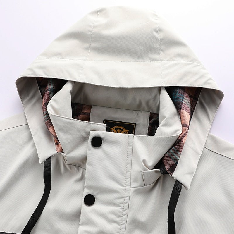 Outdoorjas Met Capuchon Voor Heren | Meerdere Zakken
