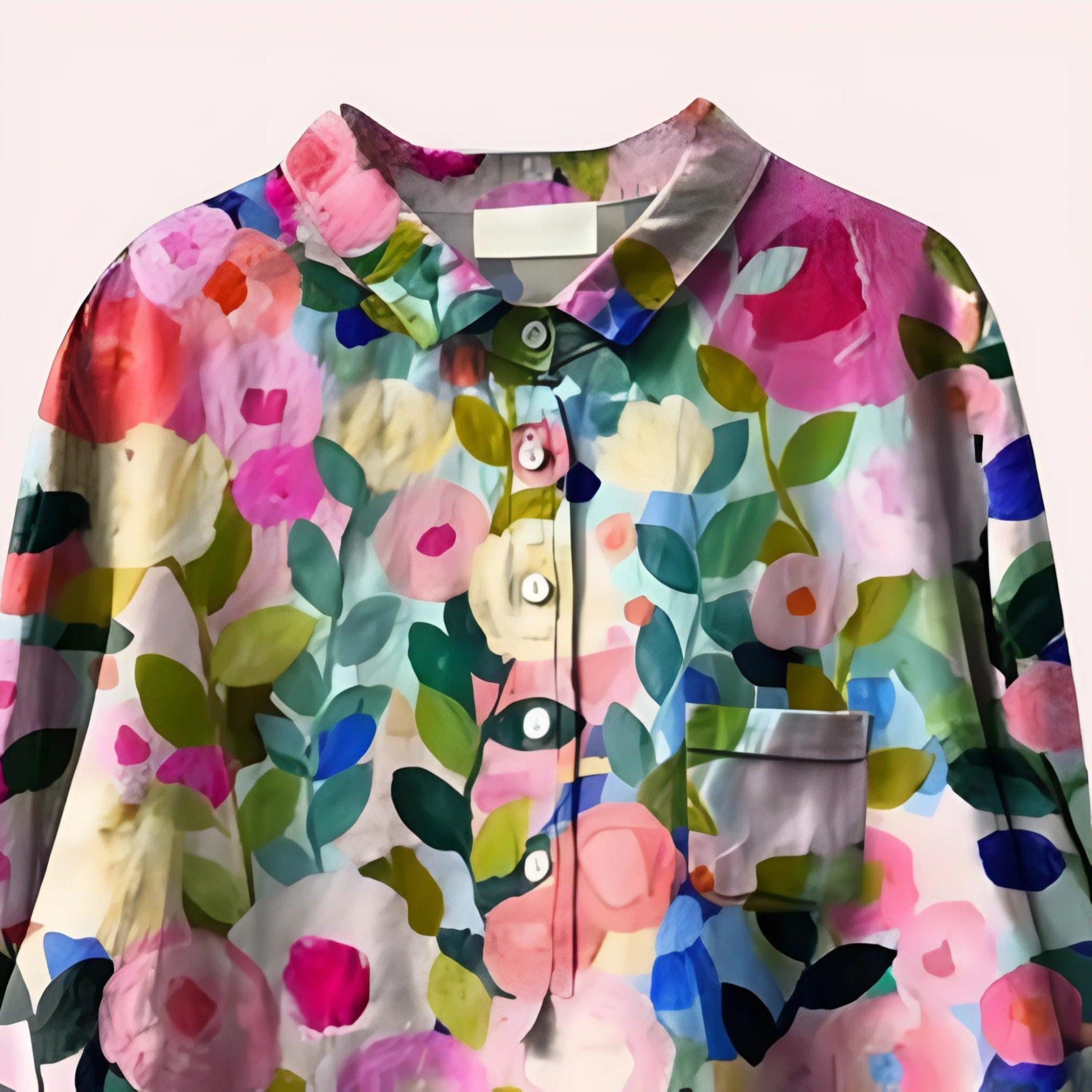 Amara | Casual Blouse Met Bloemenprint | Lange Mouwen