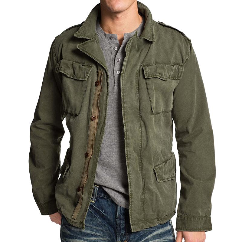 Vinatge Casual Field Jas Voor Heren - Blends