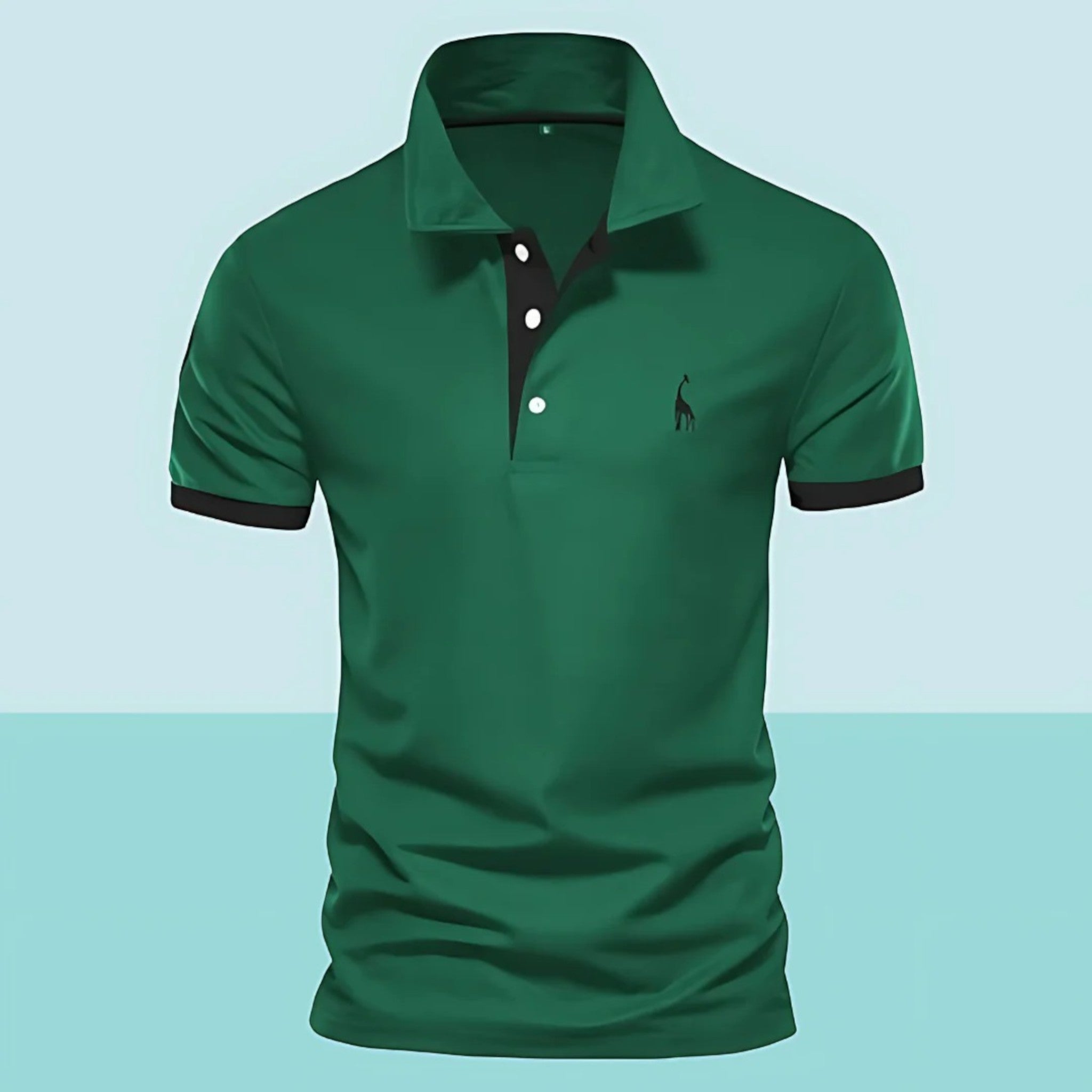 Damien | Casual Polo Shirt | Korte Mouw