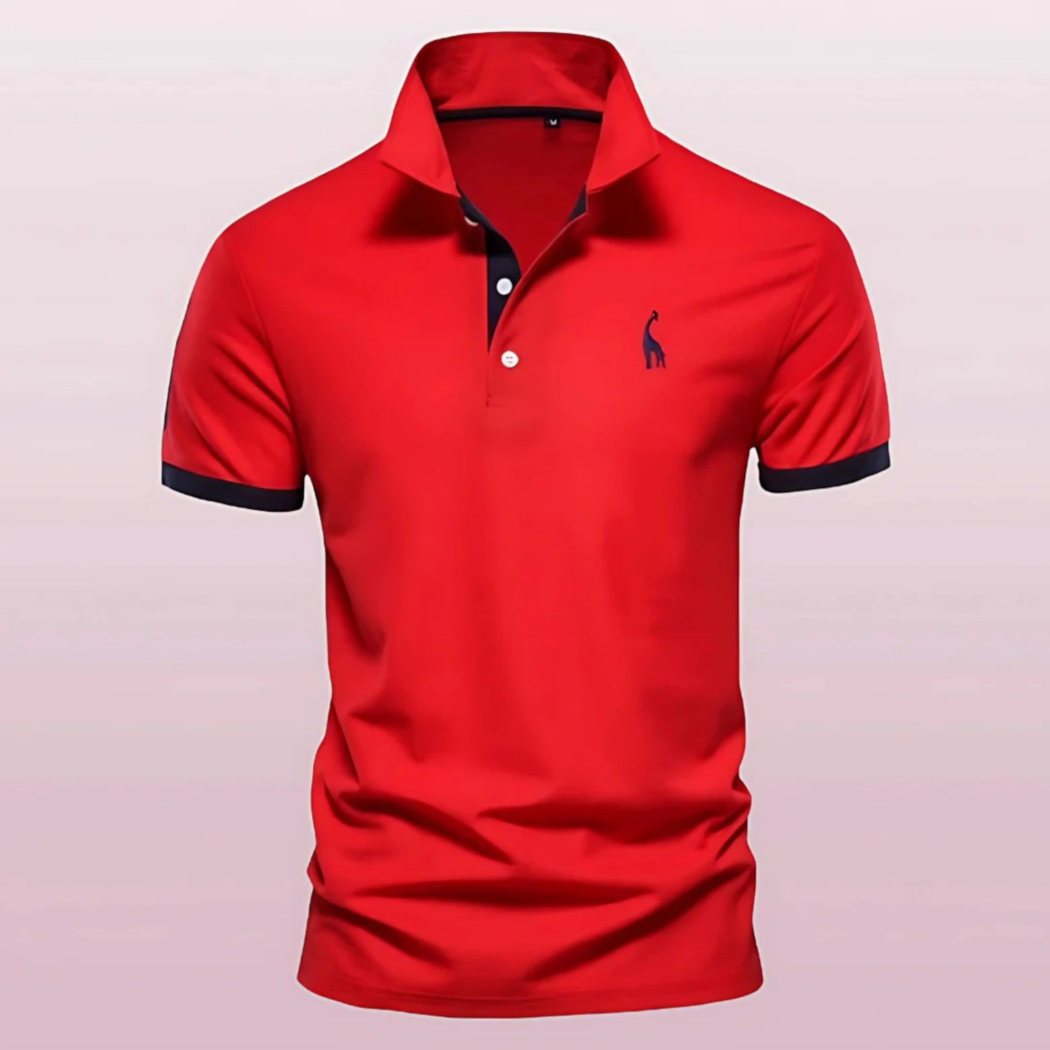 Damien | Casual Polo Shirt | Korte Mouw