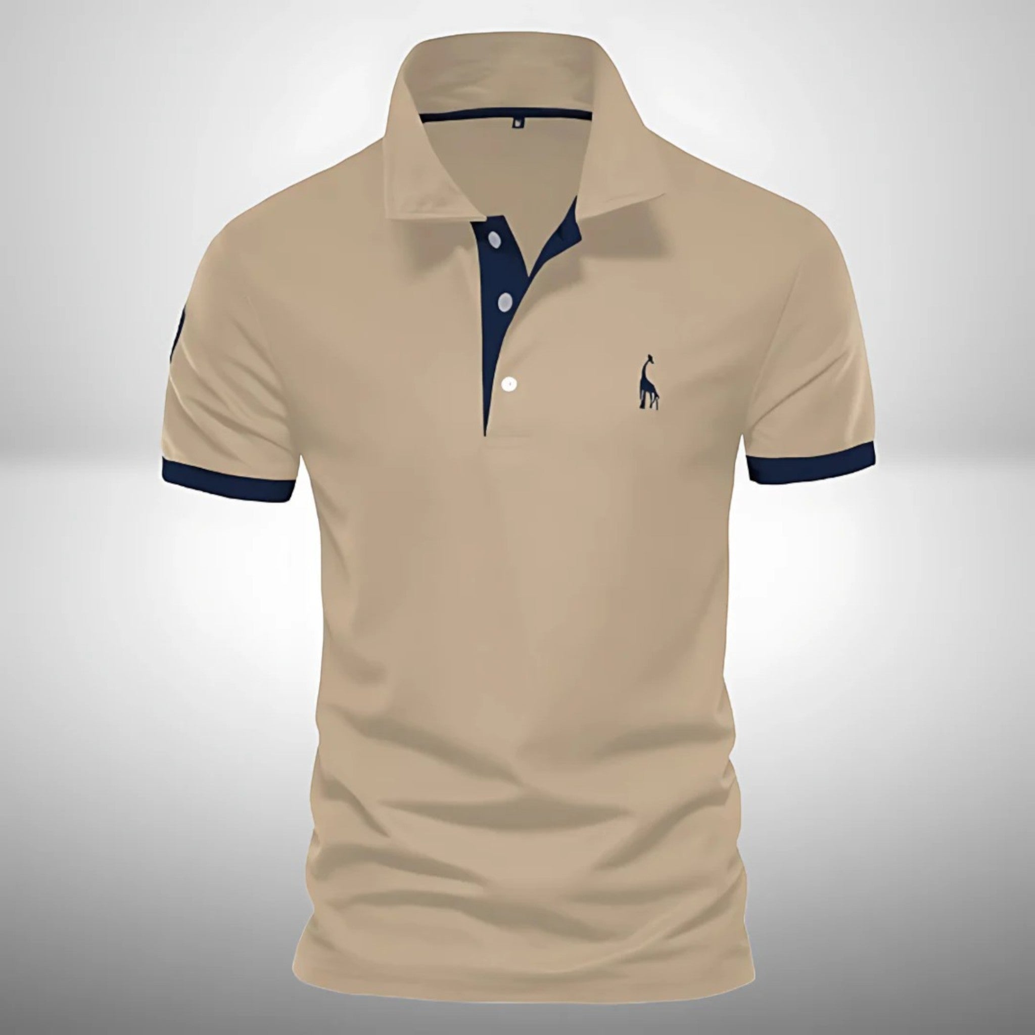 Damien | Casual Polo Shirt | Korte Mouw