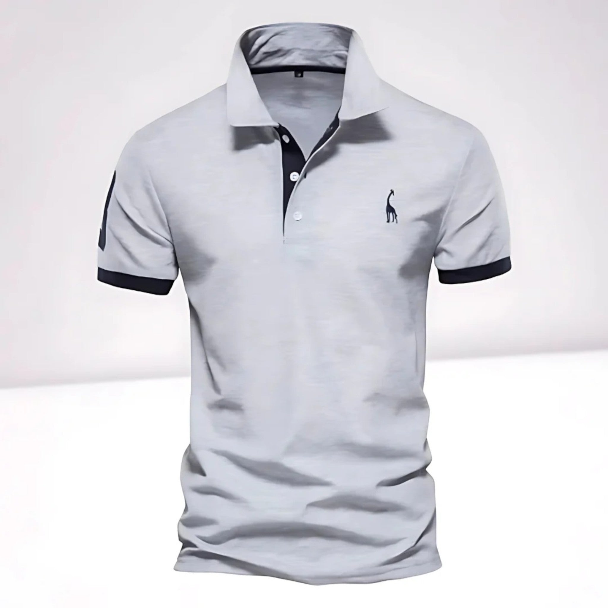 Damien | Casual Polo Shirt | Korte Mouw