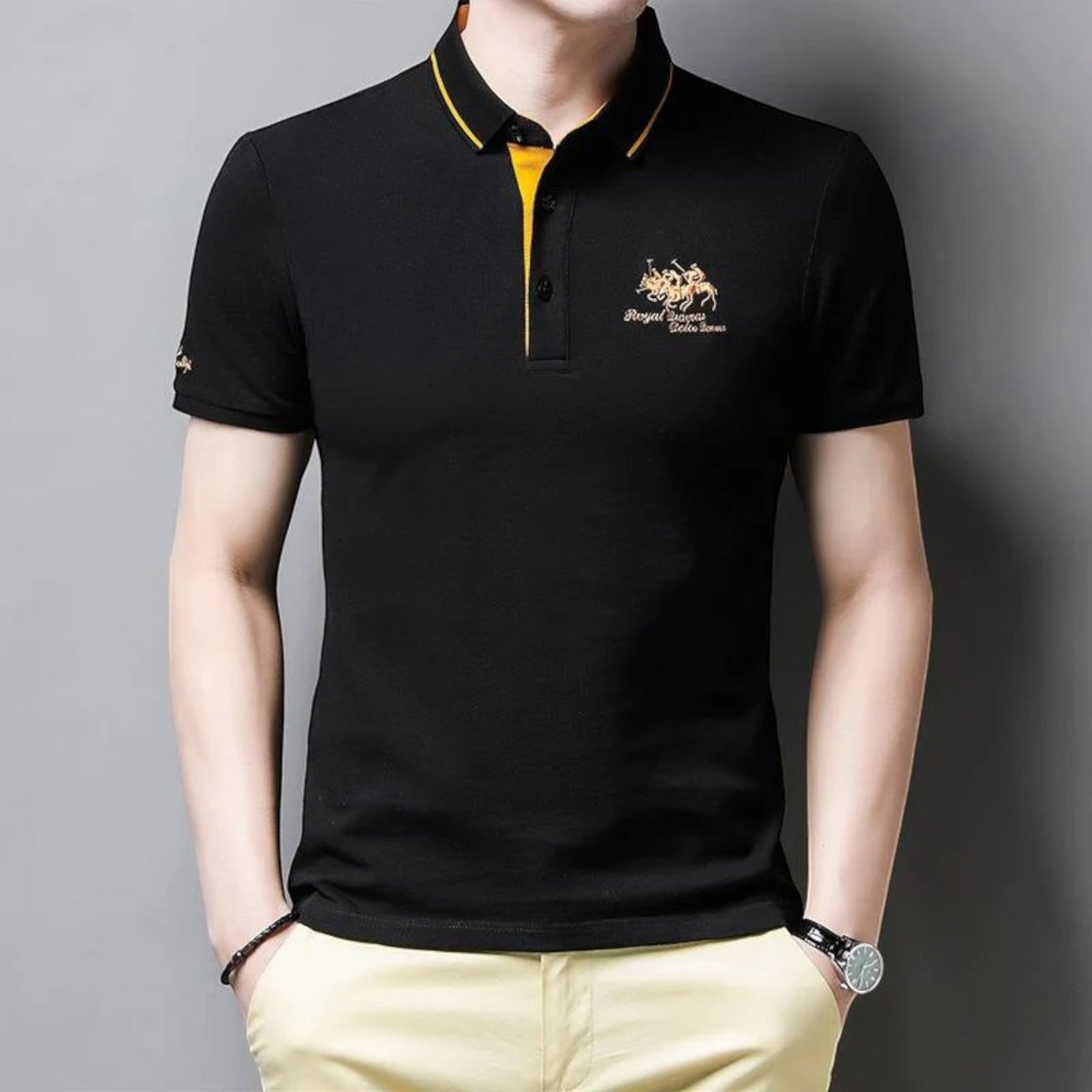 Louis | Casual Heren Poloshirt | Korte Mouwen