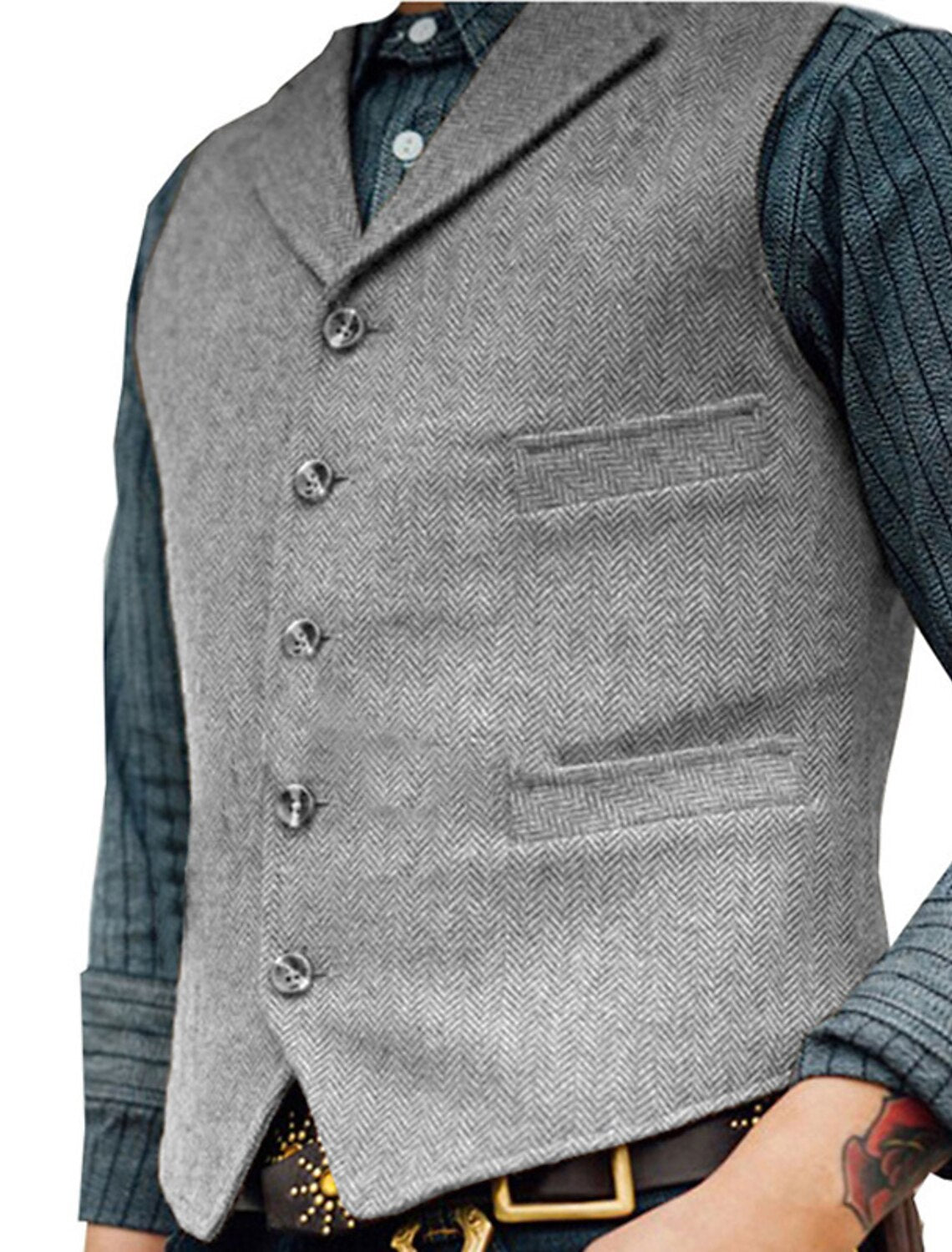 Vintage Gilet Voor Mannen