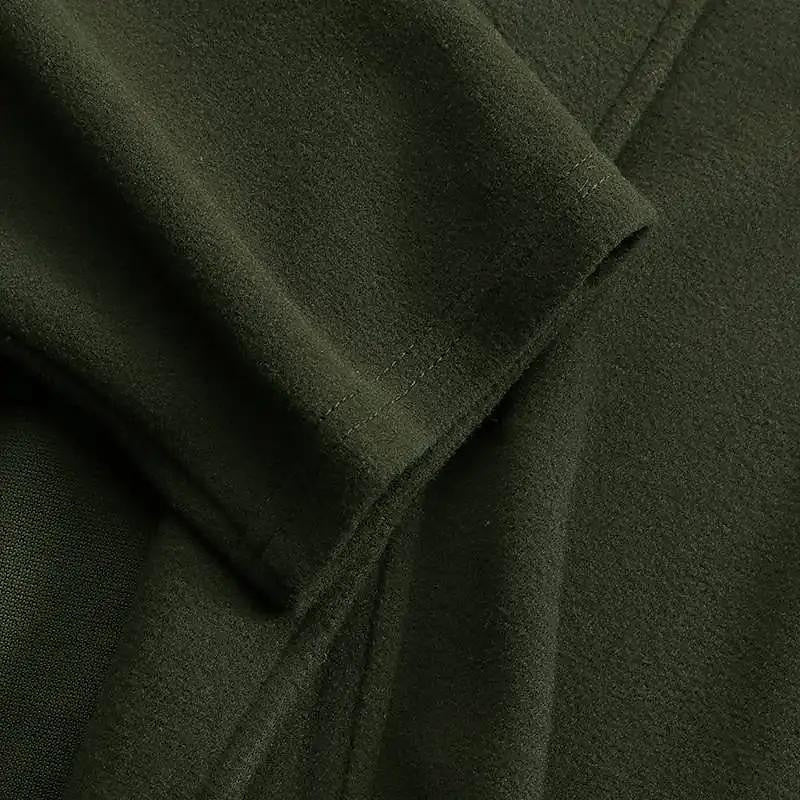 Lange Dames Trenchcoat Zwart