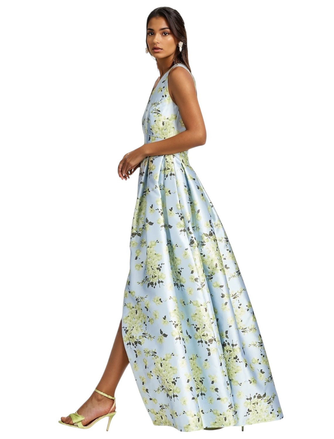 Zomer Maxi Jurk Met V-hals