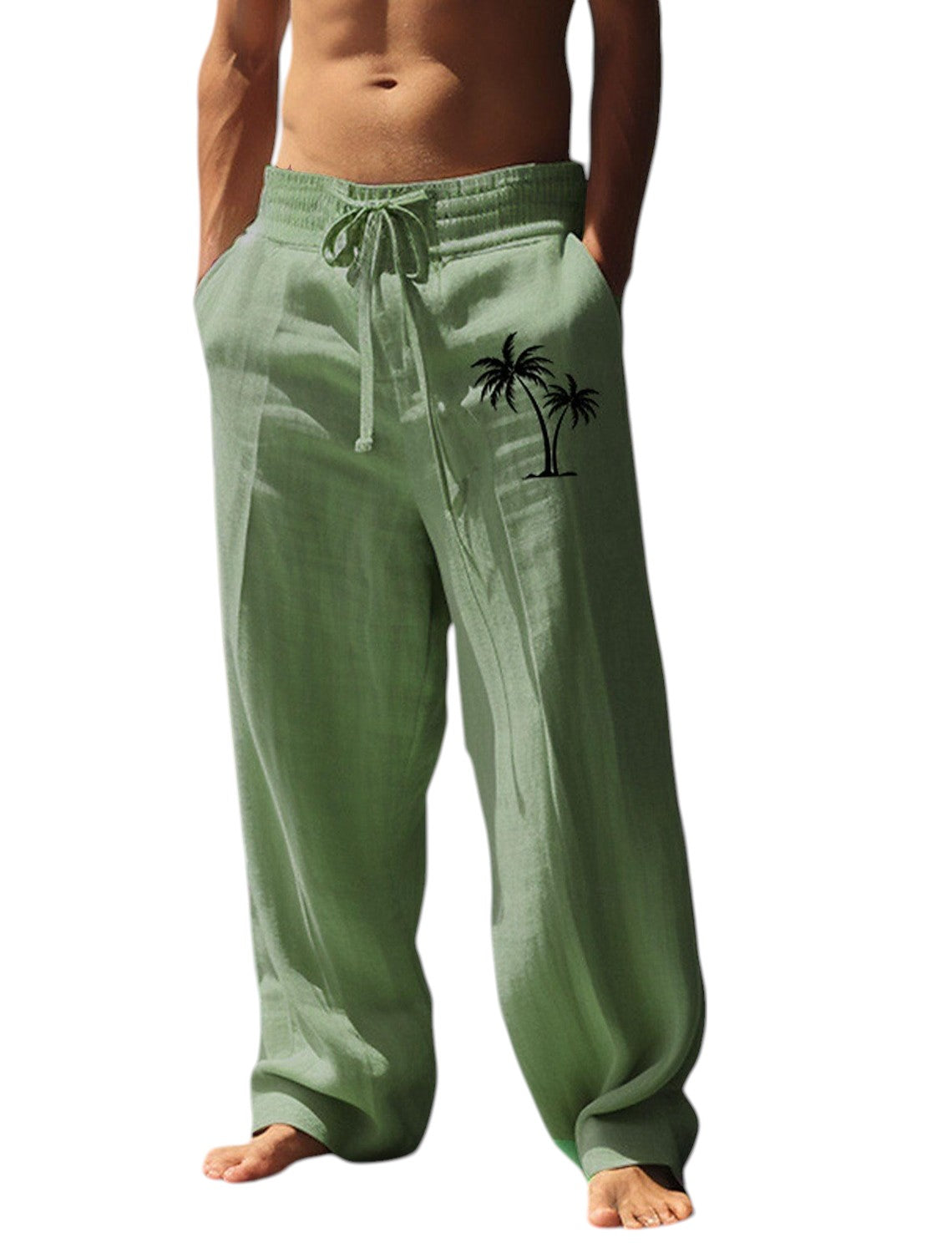 Tropisch Heren Overhemd en Broek