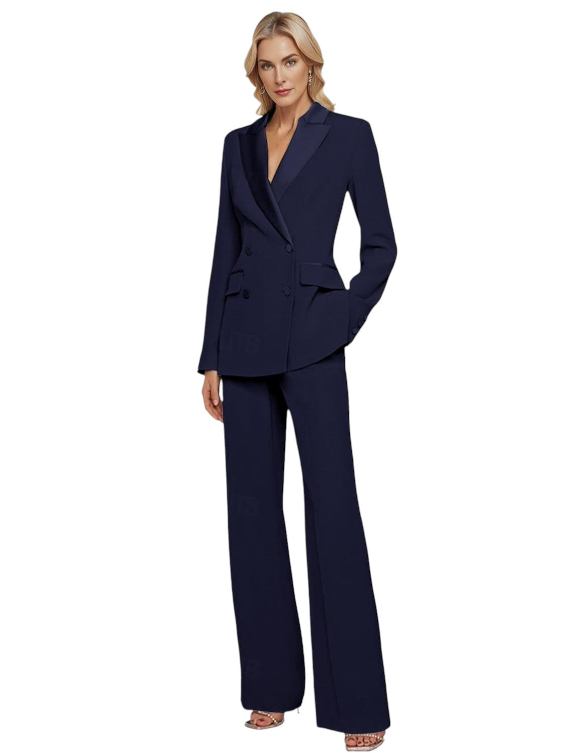 2-Delig Damespak Blazer & Broek