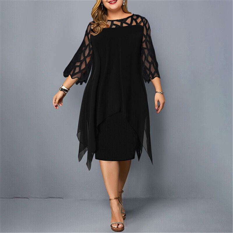 Oversized Midi-Jurk Dames