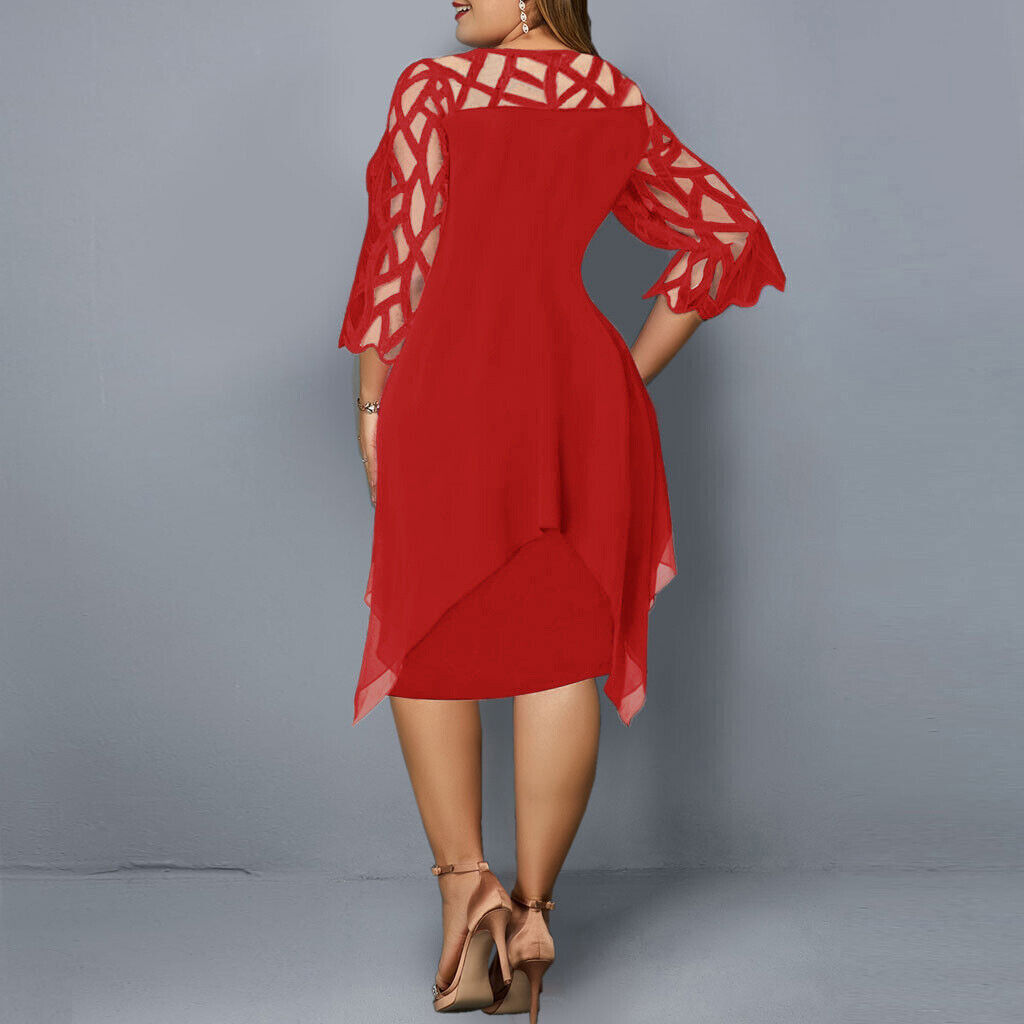 Oversized Midi-Jurk Dames