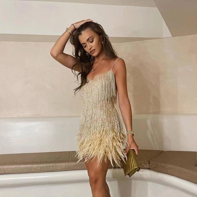 Veona - Midi Jurk Met Ruffle