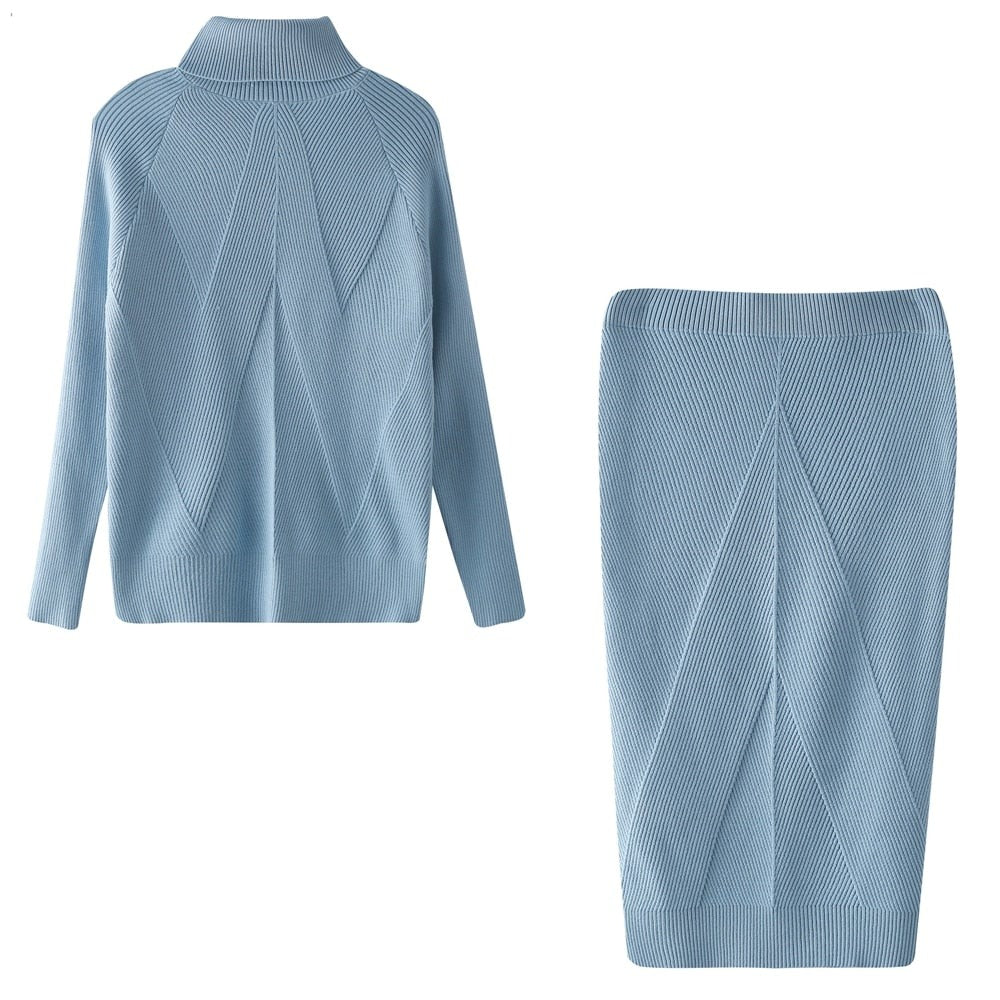 Trendy Gebreide Coltrui En Rok | Winter